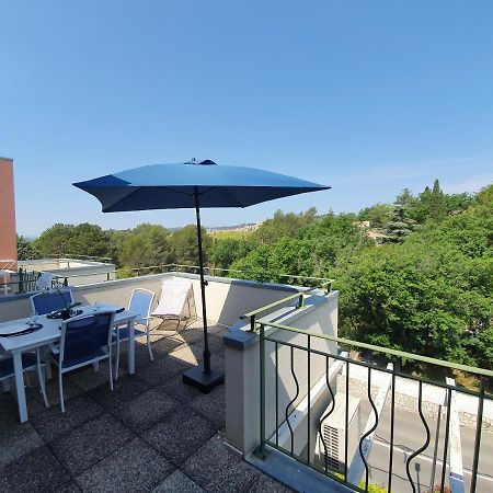 Le Blanc-Martel - Piscine, Climatisation & Parking Appartement Gréoux-les-Bains Buitenkant foto